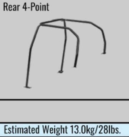 Cusco Steel Roll Cage 6 Point 2 Passenger Through Dash 2015 Subaru WRX / STI (S/O / No Cancel) - 564 270 A20