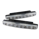 Xtune Universal Drl 8 White LED Lights Chrome CBL-DRL-8LED-C - 5031518