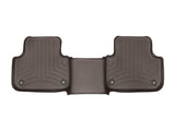 WeatherTech 2017+ Audi Q7 Rear FloorLiner - Cocoa - 478872
