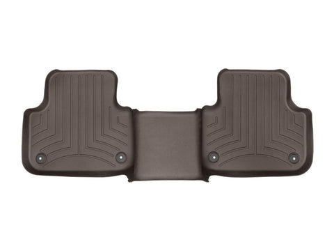 WeatherTech 2017+ Audi Q7 Rear FloorLiner - Cocoa - 478872