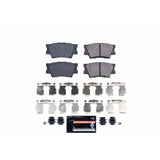 Power Stop 13-18 Lexus ES300h Rear Z23 Evolution Sport Brake Pads w/Hardware - Z23-1212