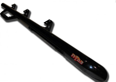 N-Fab Nerf Step 02-08 Dodge Ram 1500/2500/3500 Regular Cab - Gloss Black - Cab Length - 3in - D0246RC
