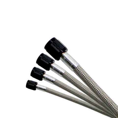 Nitrous Express 20ft Sho Stainless Steel Braided Hose - Black - 11242