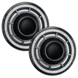 ORACLE Lighting 0718 Jeep Wrangler JK Oculus 7in ColorSHIFT Bi-LED Projector Headlights - 5876-334
