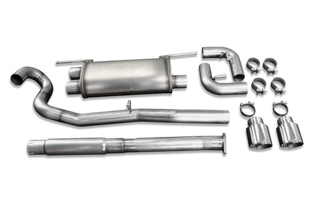 JBA 17-20 Toyota FT86/13-20 Subaru BRZ 2.0L 2-1/2in 304SS Cat-Back Exhaust w/4in Tips - 30-9030