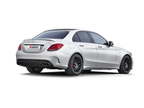 Akrapovic 15-17 AMG C63 Estate Evolution Line Cat Back (Titanium) w/ Carbon Tips (Req. Link Pipe) - MTP-ME/T/2H/1