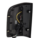 AlphaRex 07-13 Chevrolet Silverado 1500 (Ex. Hybrid Models) LUXX-Series LED Tail Lights Alpha-Black - 620090