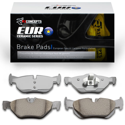R1 06-15 BMW X1 Rear Euro Ceramic Brake Pads - 2600-1267-00