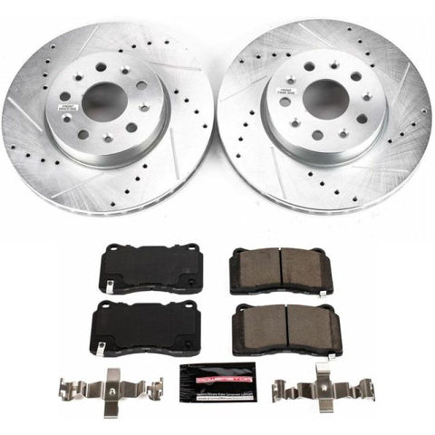 Power Stop 16-18 Cadillac CT6 Front Z23 Evolution Sport Brake Kit - K7882