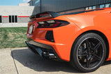 Corsa 2020 Corvette C8 3in Xtreme Cat-Back Exhaust 4.5in Black Quad Tips - Deletes stock AFM Valve - 21104BLK