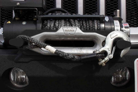 Fishbone Offroad Winch Line Hook - Black Fishhook - FB21094