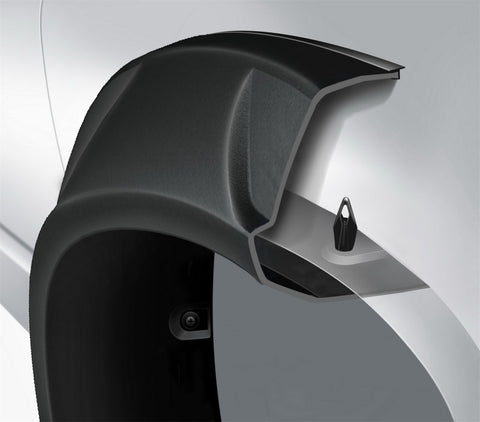 Bushwacker 19-22 Ram 1500 (Excl. Rebel/TRX) 76.3 & 67.4in Bed DRT Style Flares 4pc  - Blk / Smooth - 50934-02
