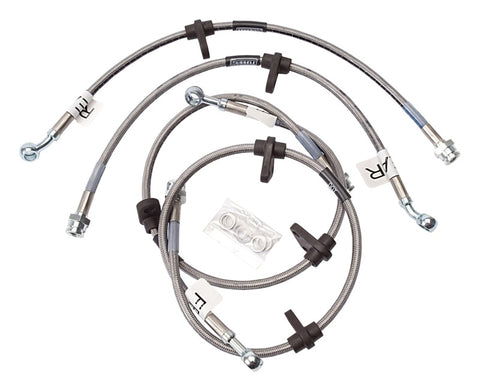 Russell Performance 92-95 Honda Civic (All with rear discs/ no ABS) Brake Line Kit - 684600