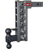 Gen-Y Mega Duty 2in Shank 12.5in Drop 10K Hitch w/GH-031 Dual-Ball/GH-032 Pintle Lock - GH-326