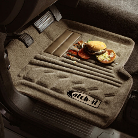 Lund 04-08 Ford F-150 Std. Cab Catch-It Carpet Front Floor Liner - Grey (2 Pc.) - 583004-G