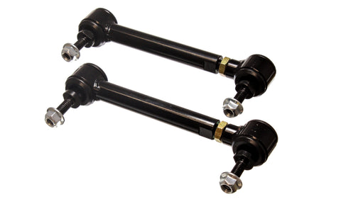 Energy Suspension Universal Black 5-3/4in-6-3/4in inAin Range Pivot Style End Link Set - 9.8171G
