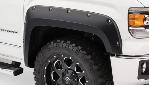 Bushwacker 14-15 GMC Sierra 1500 Pocket Style Flares 4pc - Black - 40960-02