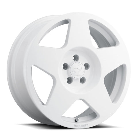 fifteen52 Tarmac 17x7.5 5x112 40mm ET 66.56mm Center Bore Rally White Wheel - TARRW-77551+40