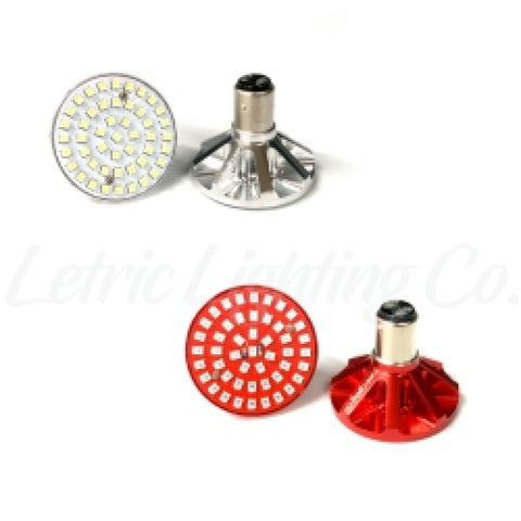 Letric Lighting Premium Front Rear Turn Signal Combot Kit - White/ Amber & Red/Red - LLC-PPBK