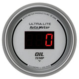 Autometer Ultra-Lite 52MM 0-340 Deg F Digital Oil Temperature - 6548