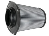 aFe Quantum Pro DRY S Air Filter Flat Top - 5in Flange x 9in Height - 21-90098