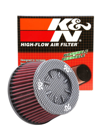 K&N Universal Clamp-On Air Filter 100mm Flange / 140mm Base / 114mm Top / 83mm Height - RC-5153