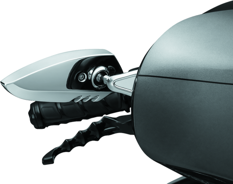 Kuryakyn Fairing Mount Scythe Mirror Chrome - 1815