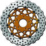 Performance Machine Disc/Carr Speedstar 11.8in x .20 FF No O/S Rr - Gold Ano - 0133-1810S-G