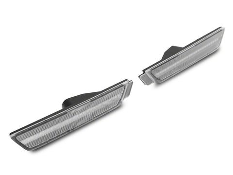 Raxiom 10-15 Chevrolet Camaro Axial Series LED Front and Rear Side Markers- Clear - CC2931