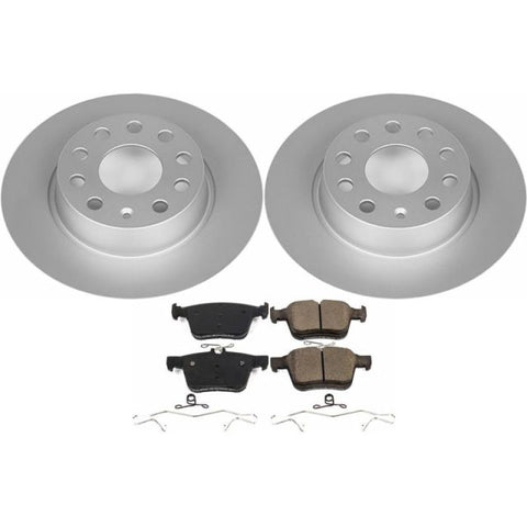 Power Stop 15-18 Audi A3 Rear Z23 Evolution Sport Coated Brake Kit - CRK7093