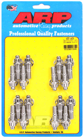 ARP SB Ford 3/8 x 1.670 SS Header Stud Kit - 400-1404