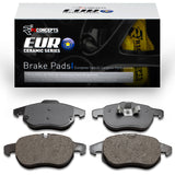 R1 03-11 Saab 9-3 Front Euro Ceramic Brake Pads - 2600-0972-00