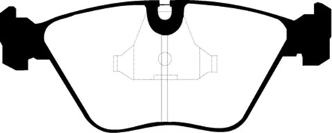 EBC 89-91 Audi 200 2.2 Turbo (ATE) Yellowstuff Front Brake Pads - DP4689/2R