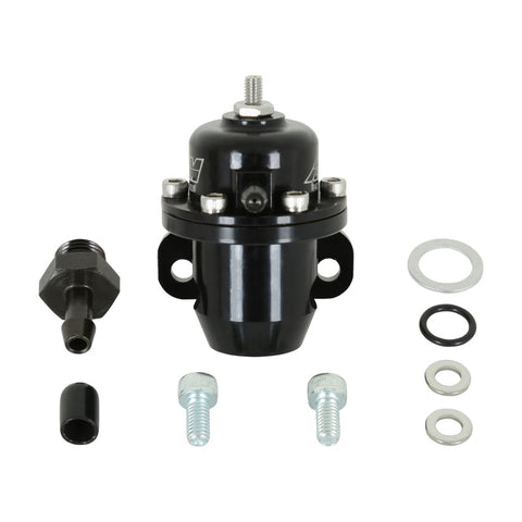 AEM 98-99 Acura CL / 00-05 S2000 / 98-02 Accord / 96-00 Civic Black Adjustable Fuel Pressure Regulat - 25-301BK
