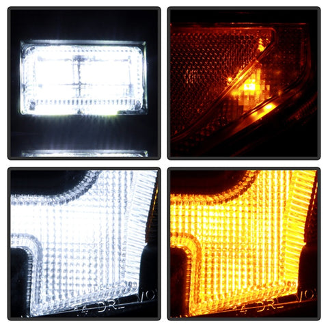 Spyder Signature 14-21 Toyota Tundra SR/SR5 Projector Headlights - Black (PRO-YD-TTU14V2SI-SBSEQ-BK) - 5088802