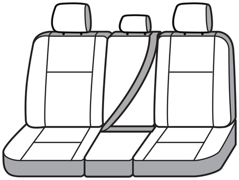 Covercraft 2024 Ford Expedition Endura Waterproof SeatSaver Custom 2nd Row Seat Covers - Grey - SS8556WFGY