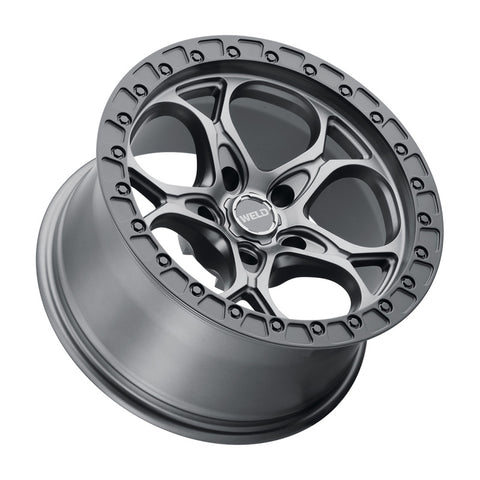 Weld Off-Road W107 17X9.0 Ledge 5X127 ET00 BS5.00 Satin Gun 71.5 - W10779075500