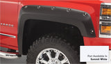 Bushwacker 16-18 Chevy Silverado 1500 Fleetside Pocket Style Flares 4pc - Summit White - 40957-14
