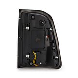 AlphaRex 19-21 Dodge Ram 1500 Luxx-Series LED Tail Lights Black w/Activ Light/Seq Signal - 640040
