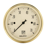 AutoMeter Gauge Fuel Level 2-1/16in. 0 Ohm(e) to 30 Ohm(f) Elec Golden Oldies - 1507