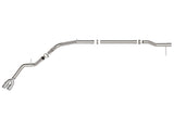 aFe Rebel XD Series 3 IN 304 Stainless Steel DPF-Back Exhaust w/Dual Polished Tips - 49-34145-P