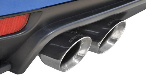 Corsa 2008-2014 Subaru Impreza Hatchback STI 2.5L Turbo Manual Polished Sport Cat-Back Exhaust - 14862