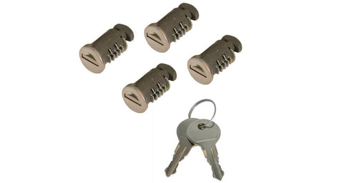 Rhino-Rack Lock Kit To Suit Leg (4 Pcs) - RLK-LOCK-4