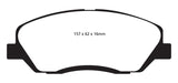 EBC 06-09 Hyundai Entourage 3.8 Greenstuff Front Brake Pads - DP61783