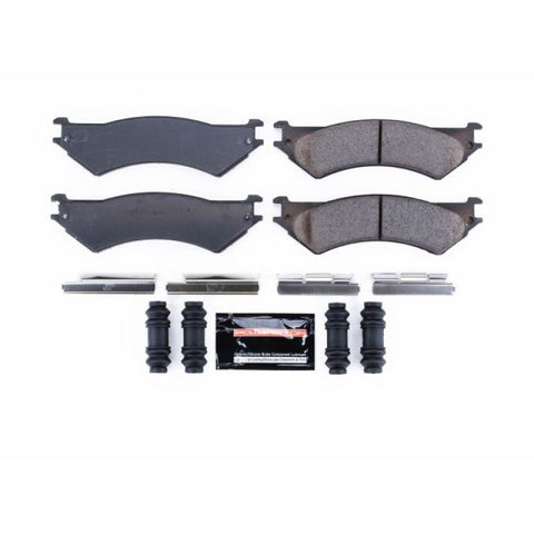 Power Stop 03-07 Ford E-250 Rear Z23 Evolution Sport Brake Pads w/Hardware - Z23-802