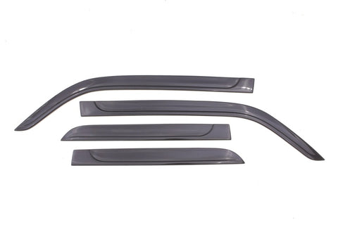 AVS 10-18 Toyota 4Runner Ventvisor Low Profile Deflectors 4pc - Smoke - 894027