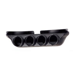Autometer 99-04 Ford Super Duty / 03-07 Dodge Ram Black Quad Overhead Console Pod - 18018