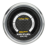 Autometer Carbon Fiber 52mm Electronic Air Fuel Gauge - 4775