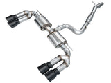 AWE Tuning 22-24 Audi 8Y S3 Touring Edition Exhaust - Diamond Black Tips - 3015-43897