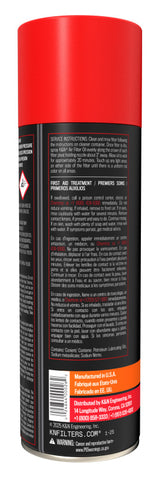 K&N 6.5 OZ Aerosol Spray Air Filter Oil - 99-0504